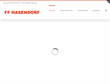 Tablet Screenshot of ff-hasendorf.at